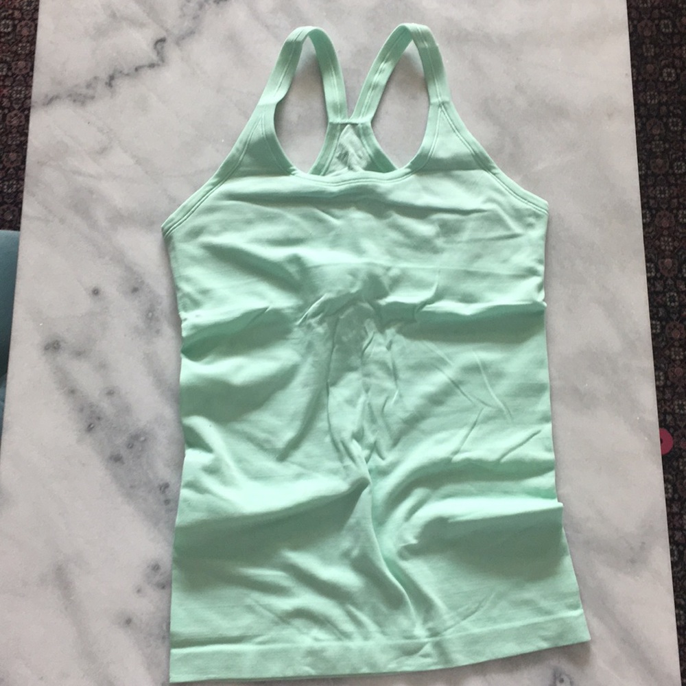 Lululemon tank size 6 mint green